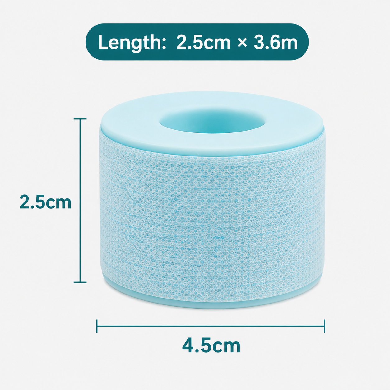 Lint-free lash adhesive cleaning pad dimensions