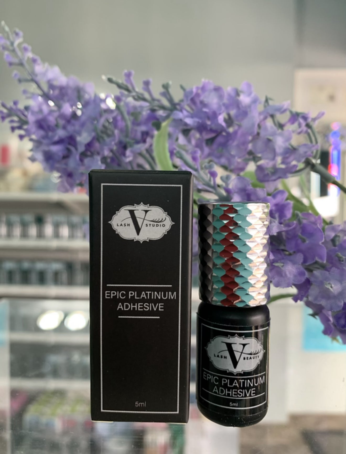 Platinum Eyelash Extension Adhesive – 0.3s Lash Glue for Professionals | 5mL