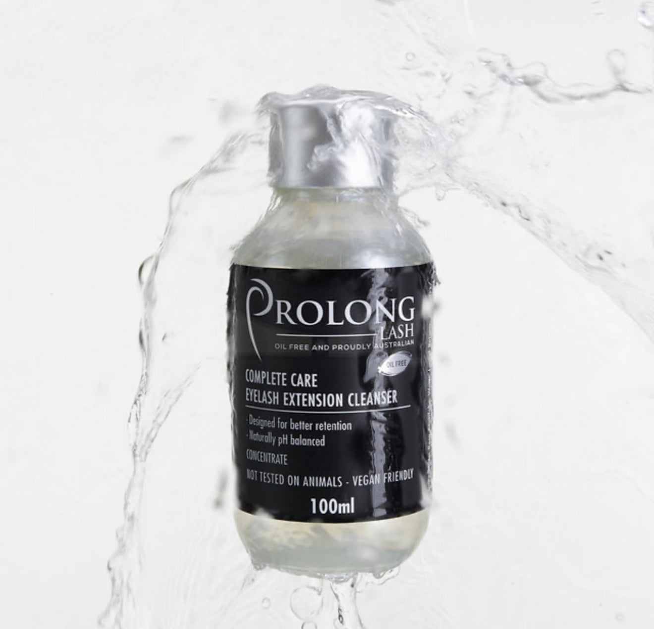 Eyelash extension shampoo concentrate – professional-grade lash cleanser