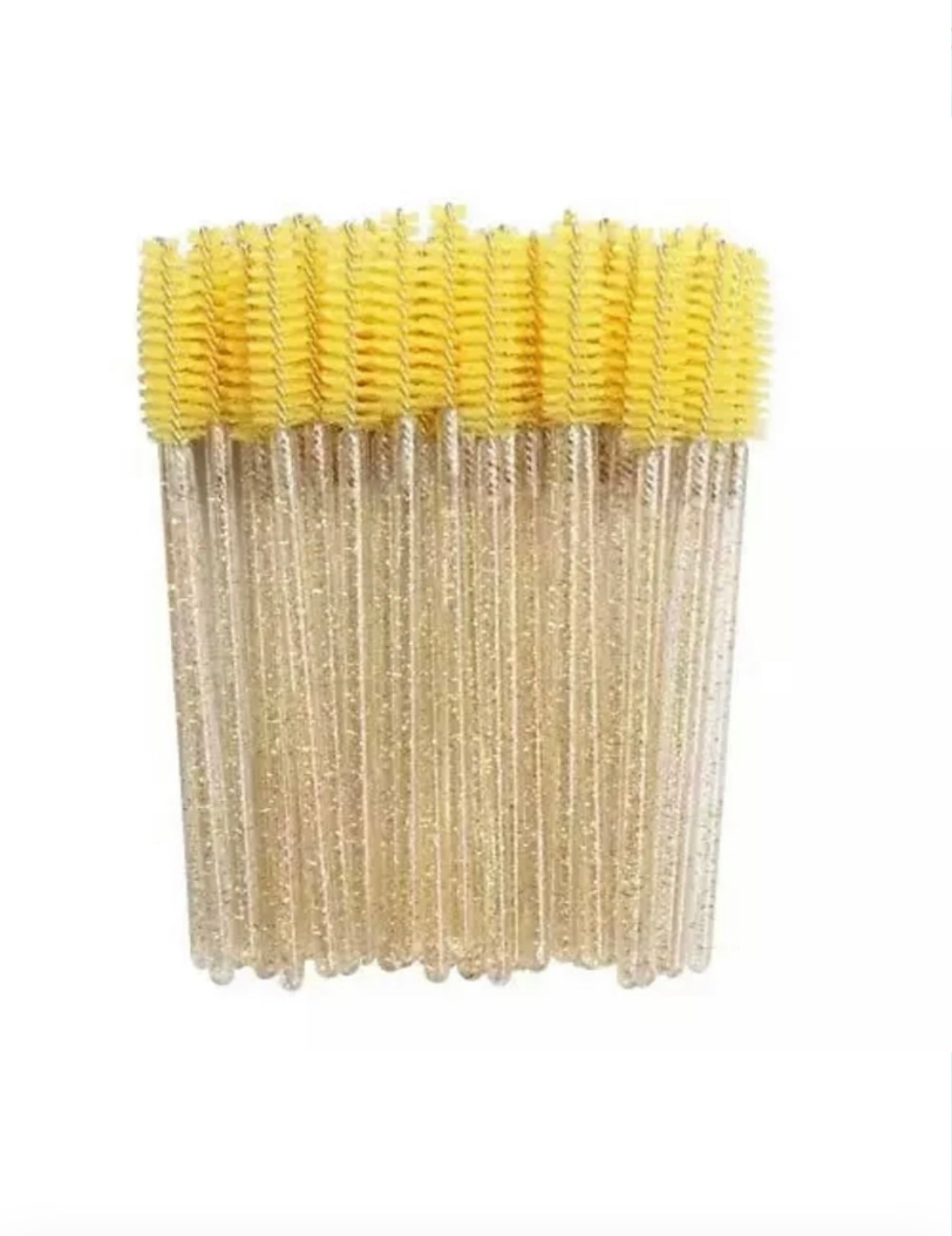 Yellow Mascara Wands for Lash Extensions