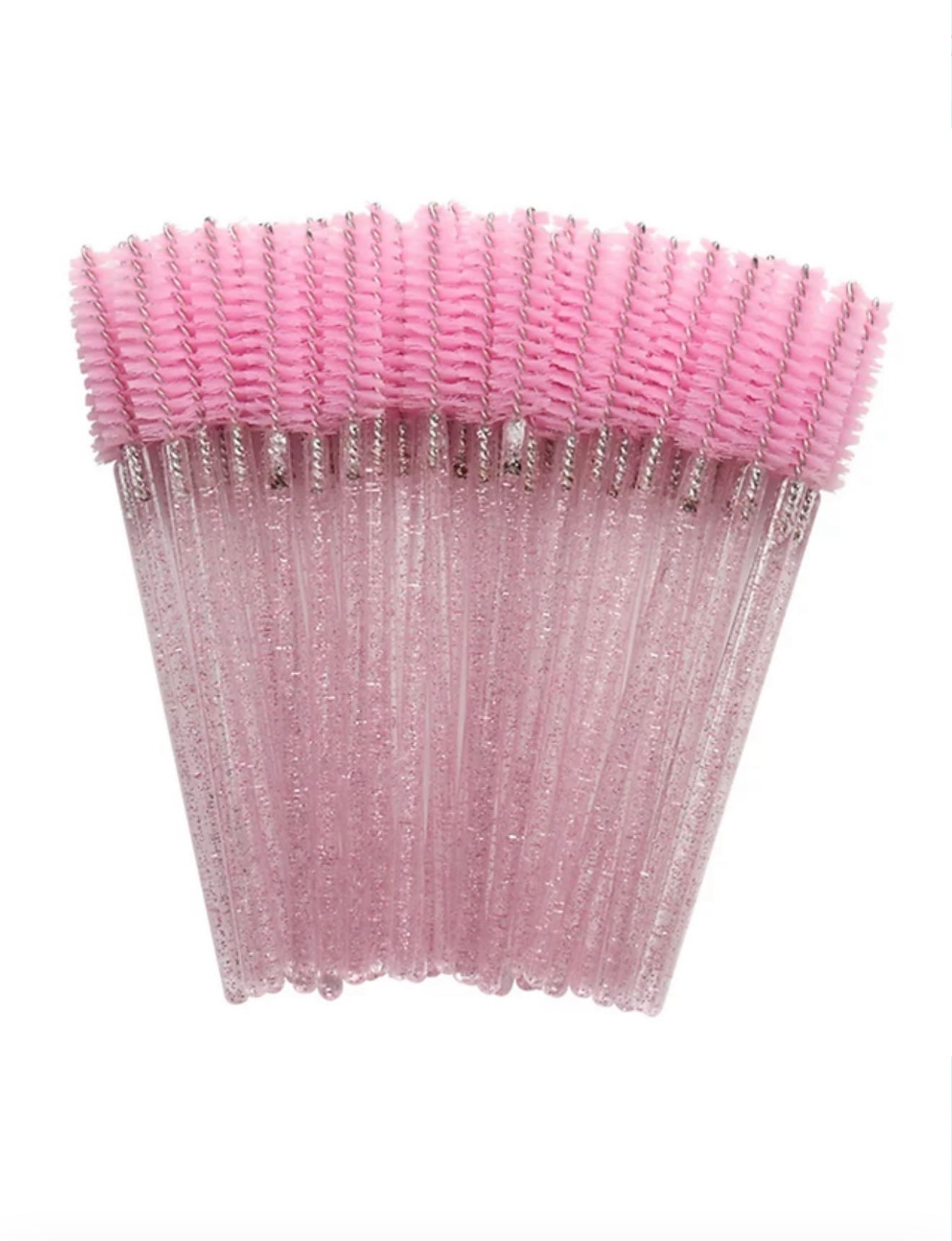 Pink Mascara Wands for Lash Extensions – Bulk Set