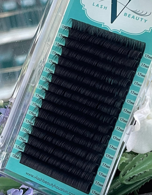 Clearance eyelash extension trays – various curls and diameters