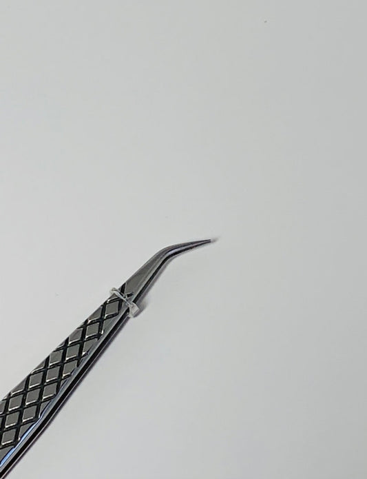 Silver Lash Extension Tweezers – Isolation and Volume Tool