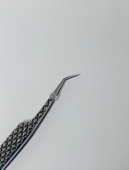 Silver Lash Extension Tweezers – Isolation and Volume Tool
