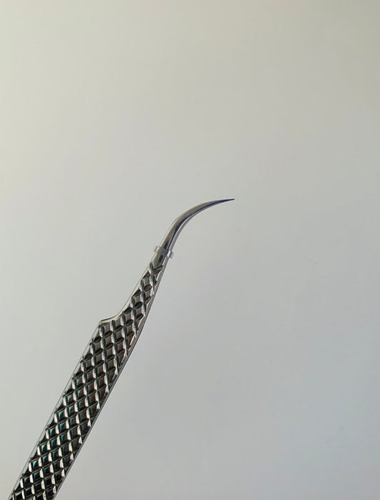Silver Lash Extension Tweezers – Isolation and Volume Tool