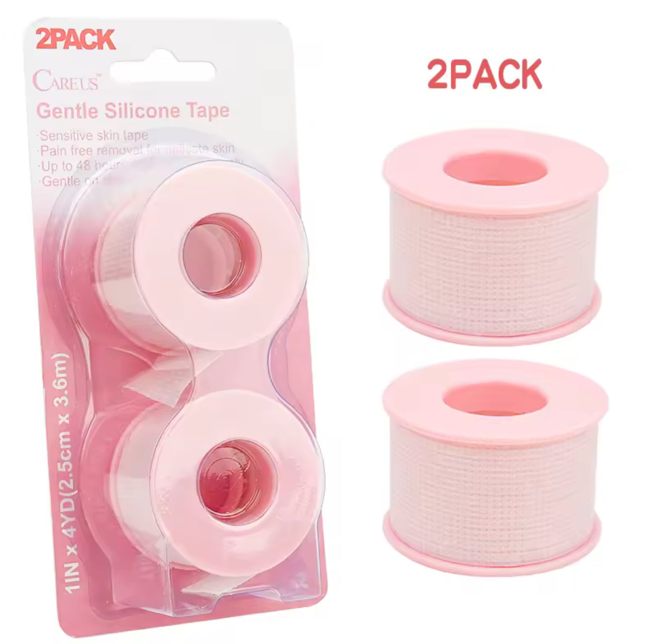Professional Silicone Lash Tape – Multiple Rolls Display