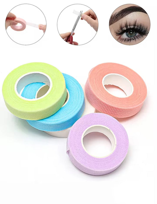 Blue Eyelash Extension Tape for Lash Artists – Flexible and Gentle
