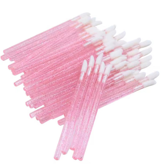 Soft Flocked Tip Brushes for Eyelash Extensions – Professional Use