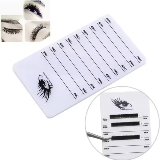 Acrylic Lash Tile for Eyelash Extensions – Lash Strip Organizer