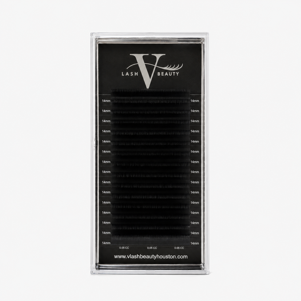 Cashmere Lash Extensions in premium matte black finish for soft, lightweight volume