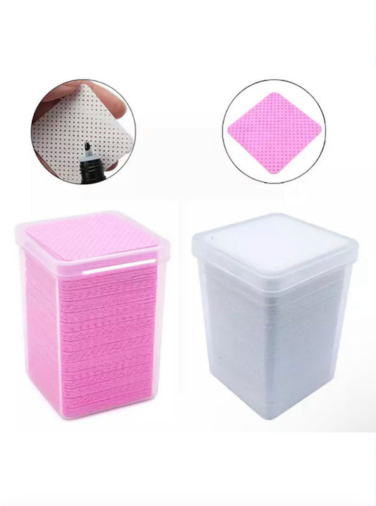 Adhesive Wipes for Eyelash Extensions – Lint-Free Glue Nozzle Pads