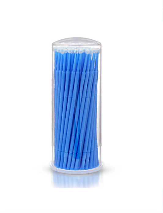Micro Tip Brushes for Eyelash Extensions – 100 Pieces Pack