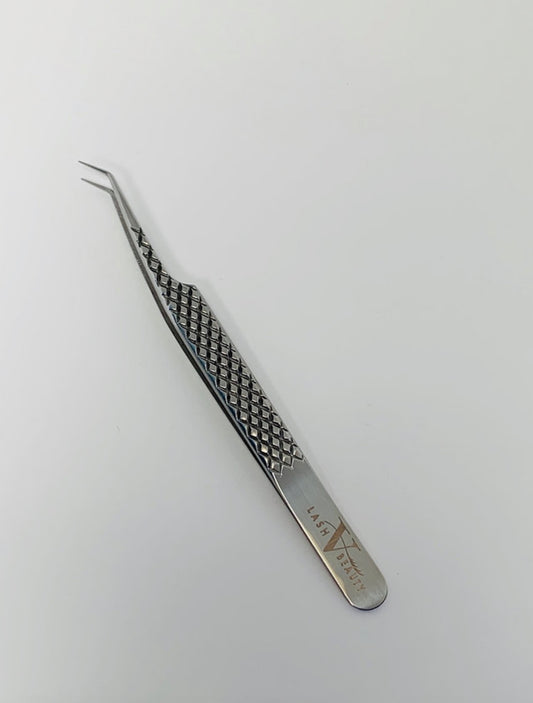 Eyelash Extension Tweezers Collection – Silver, Blue, Black Options