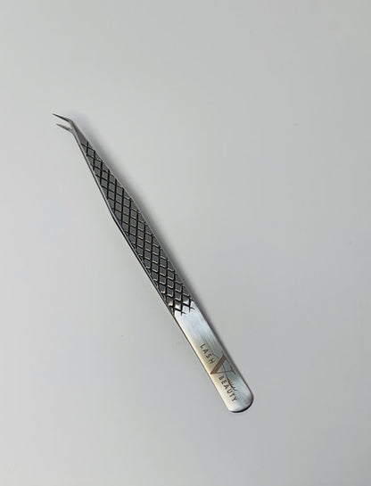 Eyelash Extension Tweezers Collection – Silver, Blue, Black Options