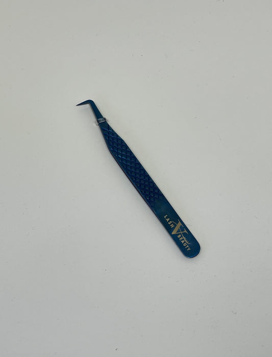 Eyelash Extension Tweezers Collection – Silver, Blue, Black Options