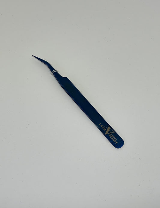 Eyelash Extension Tweezers Collection – Silver, Blue, Black Options