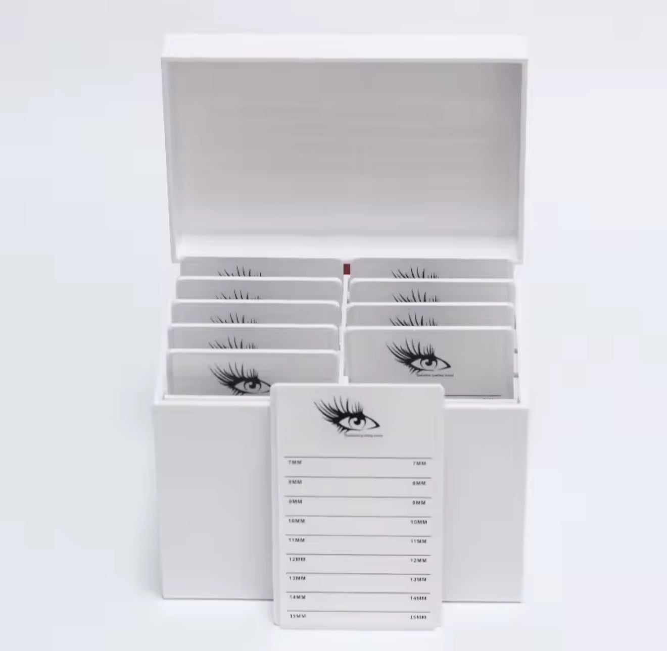 10 Layer Lash Tile Holder for Eyelash Extensions – Acrylic Organizer