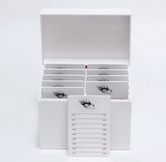 10 Layer Lash Tile Holder for Eyelash Extensions – Acrylic Organizer
