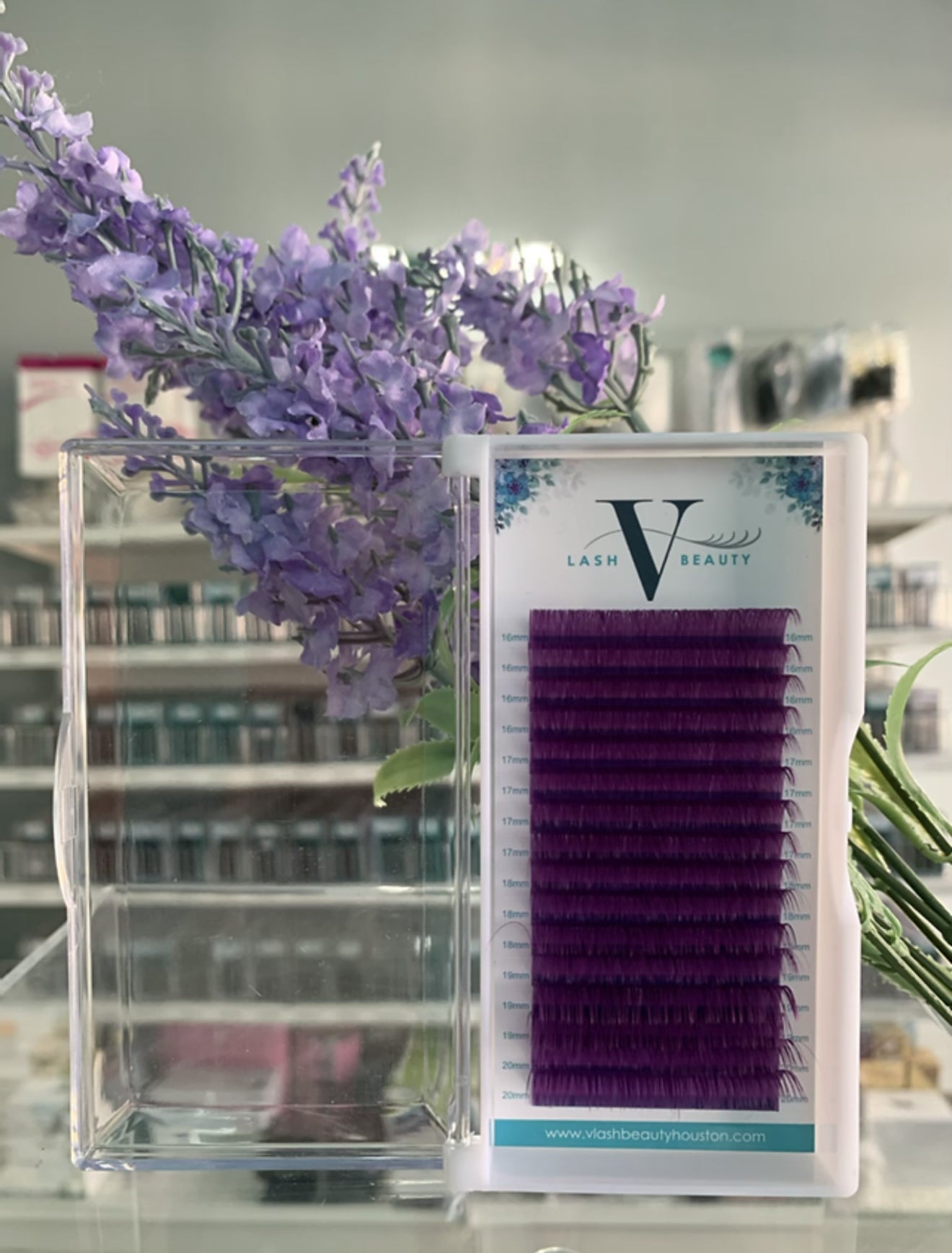 Soft Colored Volume Lash Extensions – Mixed Color Lash Trays