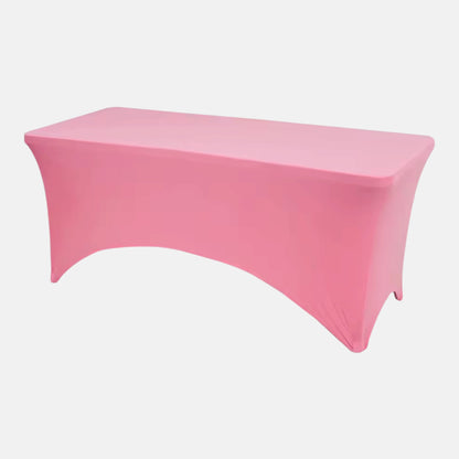 Pink 6 foot spandex lash bed cover for eyelash extension salons