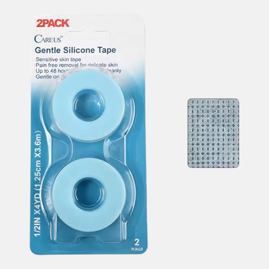 Lint-free adhesive cleaning pads for eyelash extension glue nozzles