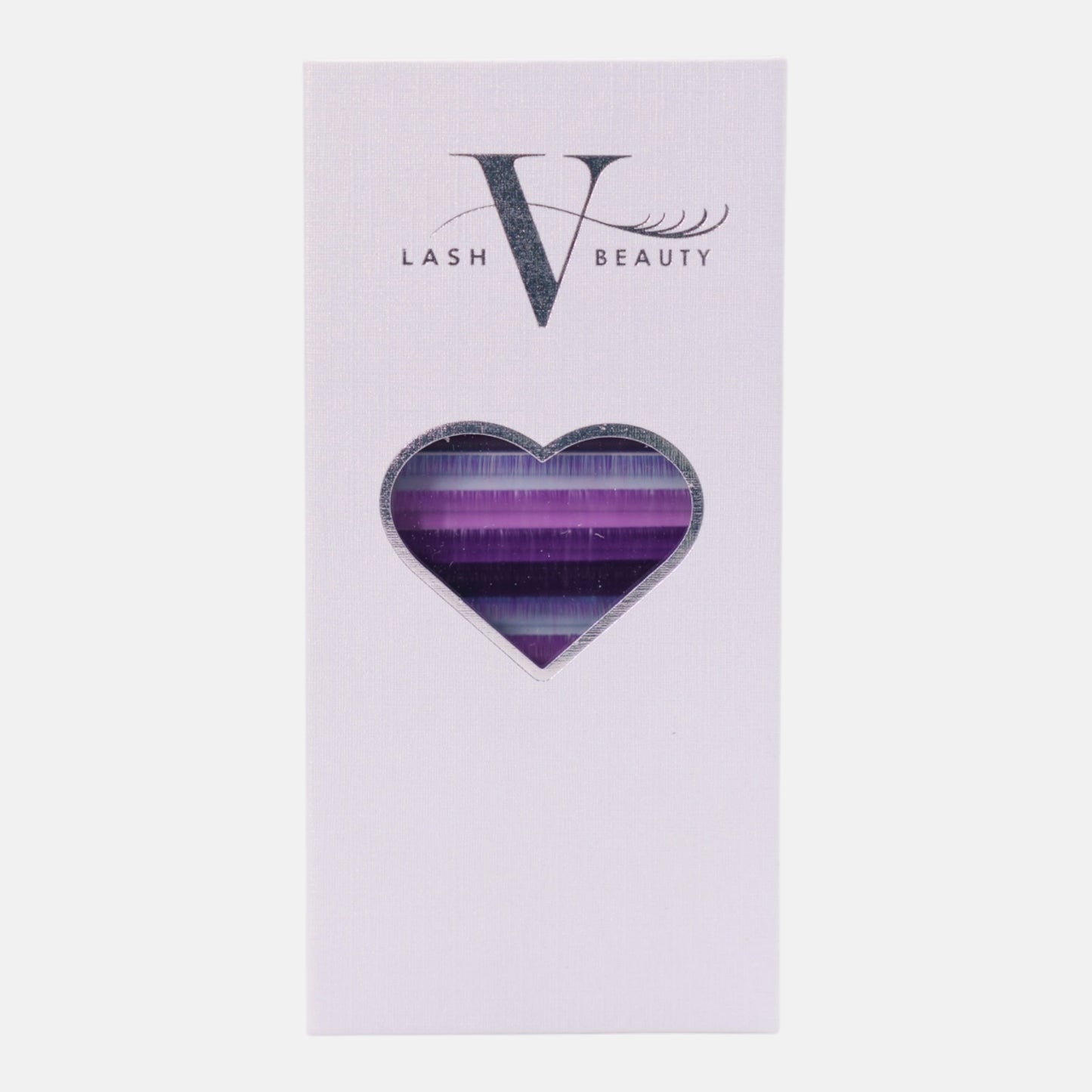 Moonlit Magic colored lash extension tray featuring rich purple shades for bold lash sets and enchanting lash artistry.