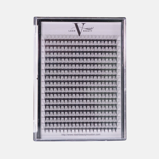 20D Premade Lash Fans 0.03mm D Curl with pointy base, professional mega volume lash extensions for dramatic and dense lash sets